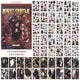 Xinmo Gothic Style Material Paper New Dark Series Sticker Book English DIY Style Material Book Planner Material